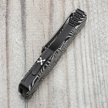 Spider Pattern Automatic Knife