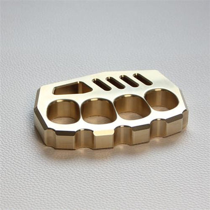 Brass Knuckle Pea Ring EDC Self Defense Tool