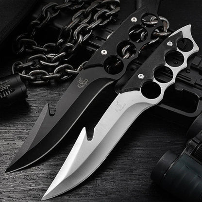 Fighting Brass Knuckle Knife