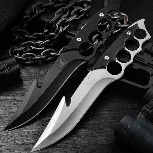 Fighting Brass Knuckle Knife