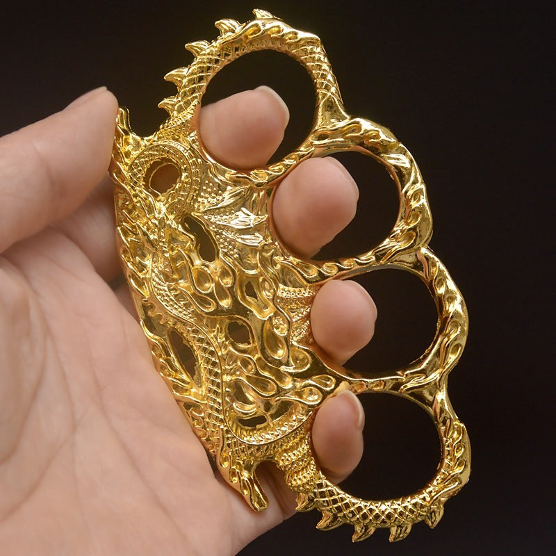 2024 Fire Dragon Large Thickened Kowloon Fist Zinc Alloy