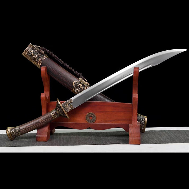 Handmade Tiger High Manganese Steel Chinese Sword