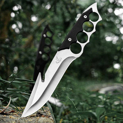 Fighting Brass Knuckle Knife