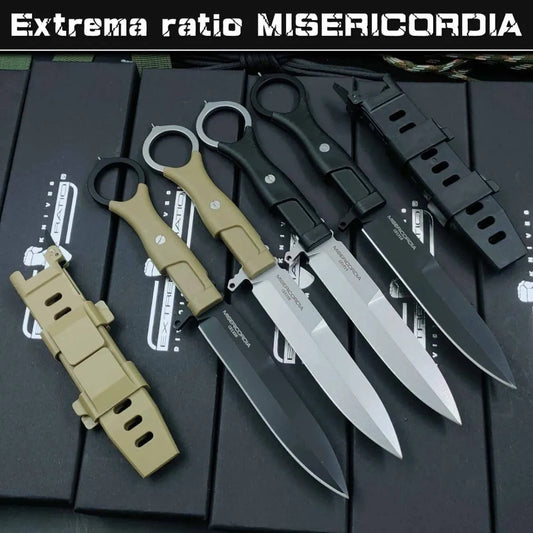 Extreme force MISERICORDIA tactical small straight knife outdoor knife outdoor survival mini portable self-defense knife