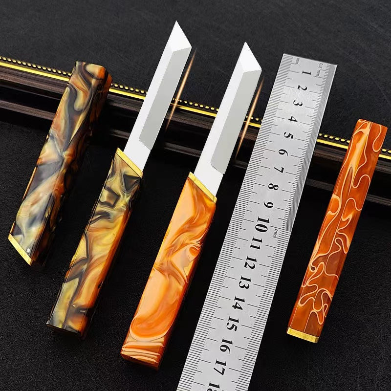 Luxury Sharp Knife Twin Fixed Blades Design