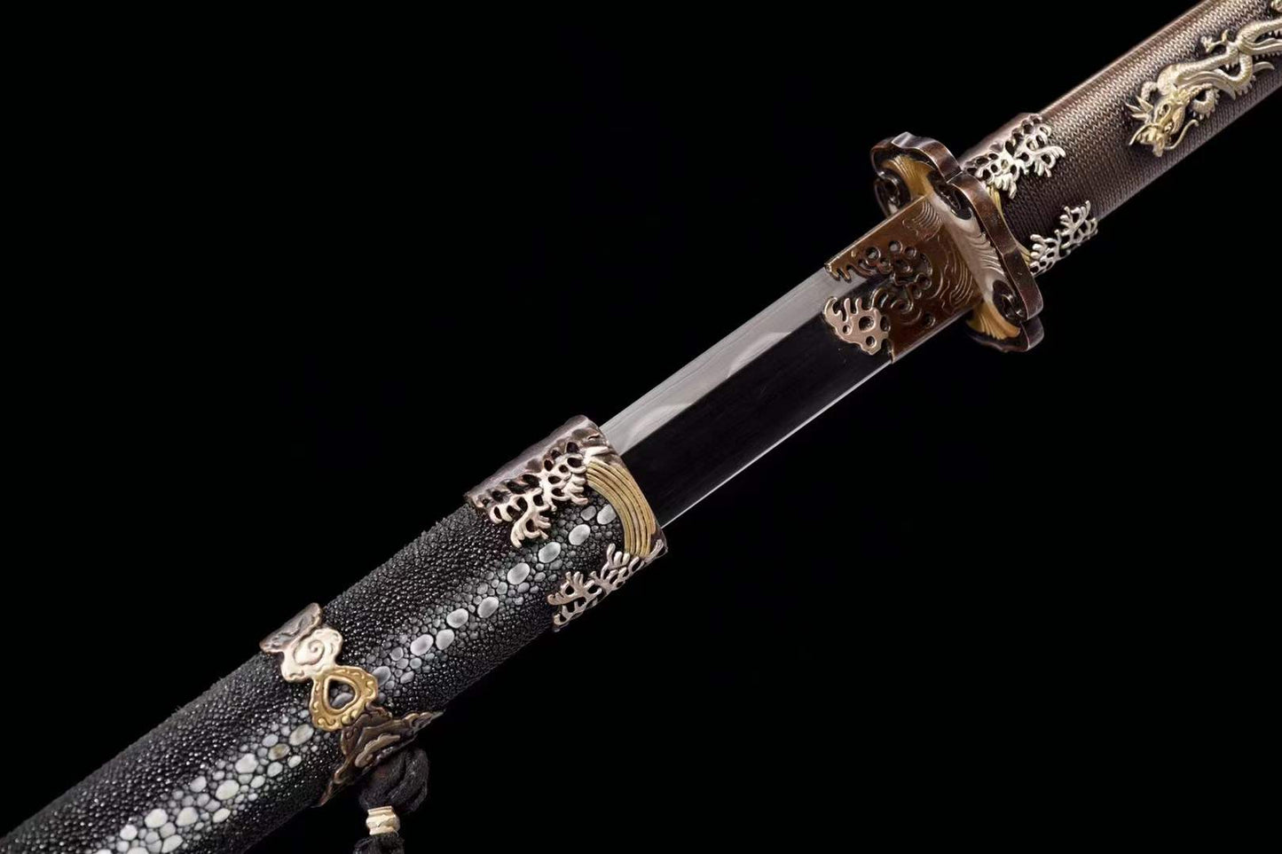 Water Dragon Pearl Tang Sword