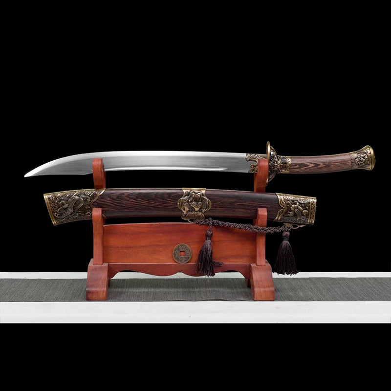 Handmade Tiger High Manganese Steel Chinese Sword