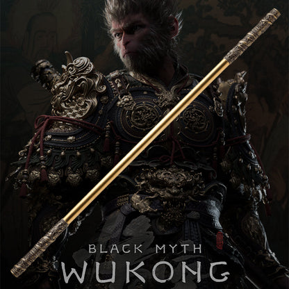 Black MYTH Wukong Golden Band Cudgel, Sage of Qi Tian Da Sheng Ruyi Golden Band Cudgel 120cm