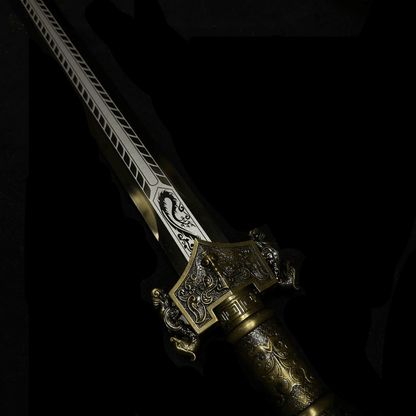 Handmade Chinese Golden Saint Han Sword