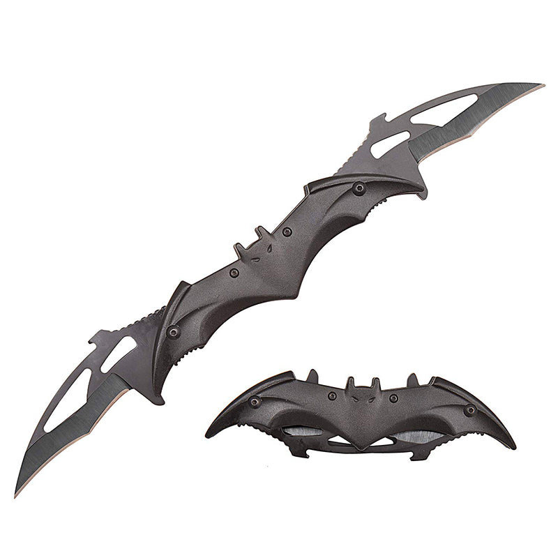 Batman Knife Twin 2 Blade Folding Knife