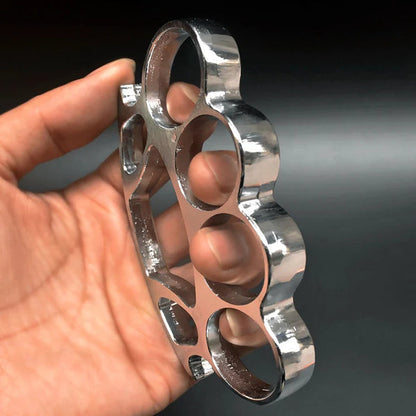 Self-defense portable brass knuckles