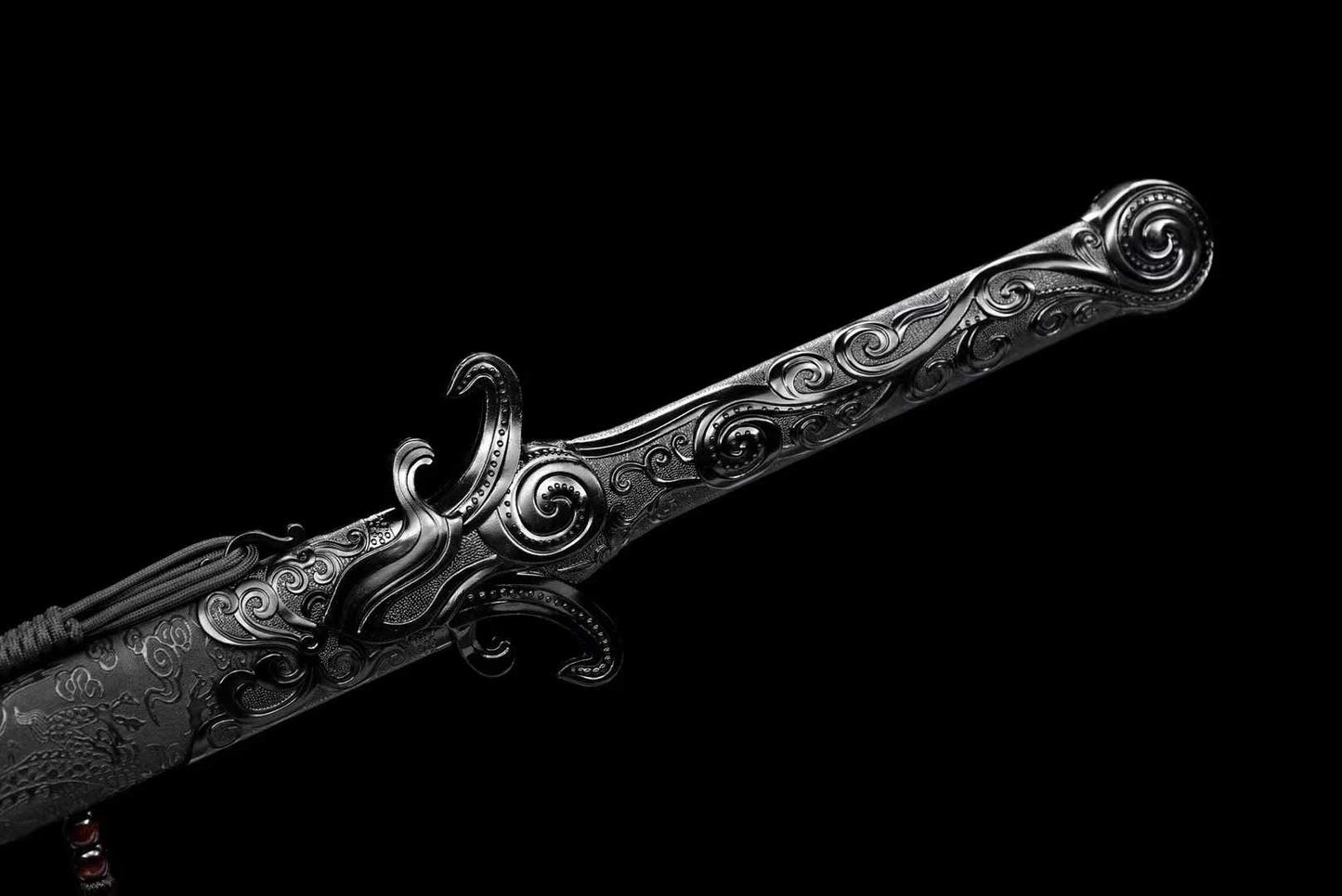 Feather Plume Battle Sword