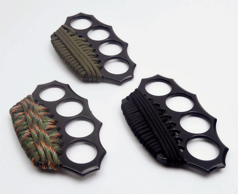 Concealeder - Solid Brass Knuckles Duster For Self Defense Window Breaker EDC Supplies