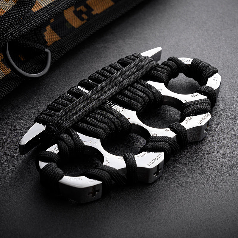 FOUR FINGER BRASS KNUCKLES SELF DEFENSE