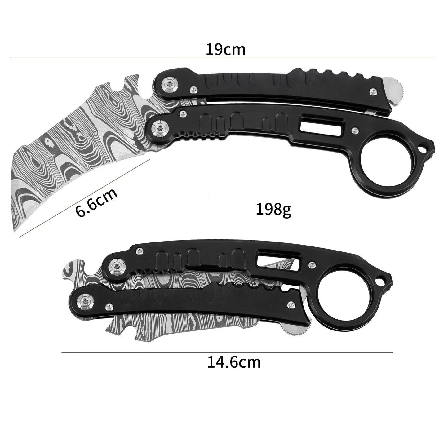 CSGO Butterfly Karambit Knife