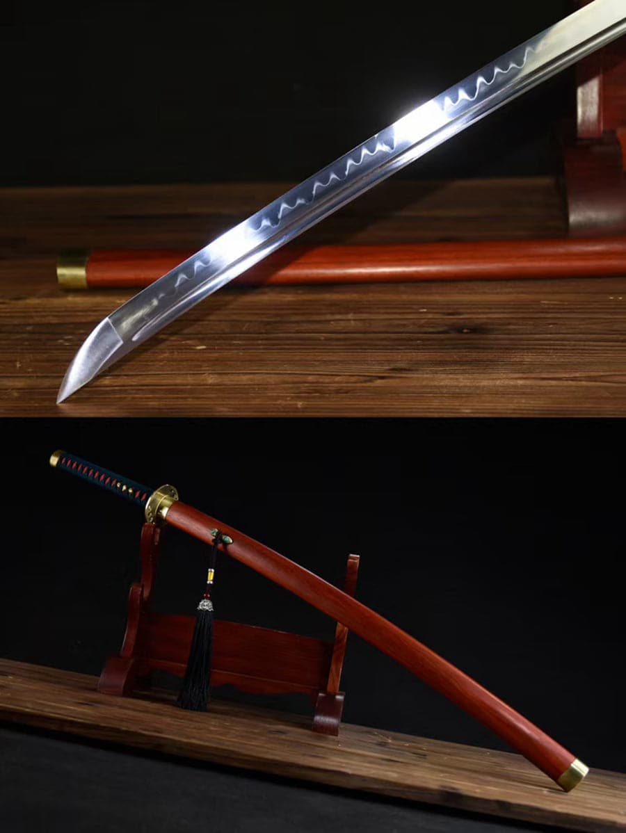 Hand Forged Japanese Samurai Katana Bill T10 Turns the soil to burn blade Fine grinding