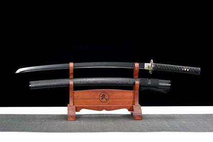 Hand Forged Japanese Samurai Katana Blackwing T10 Carbon steel Full Tang