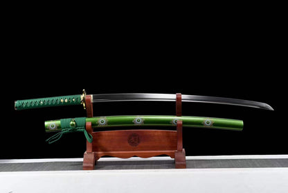 Hand Forged Japanese Samurai Katana Daylily Spring Steel