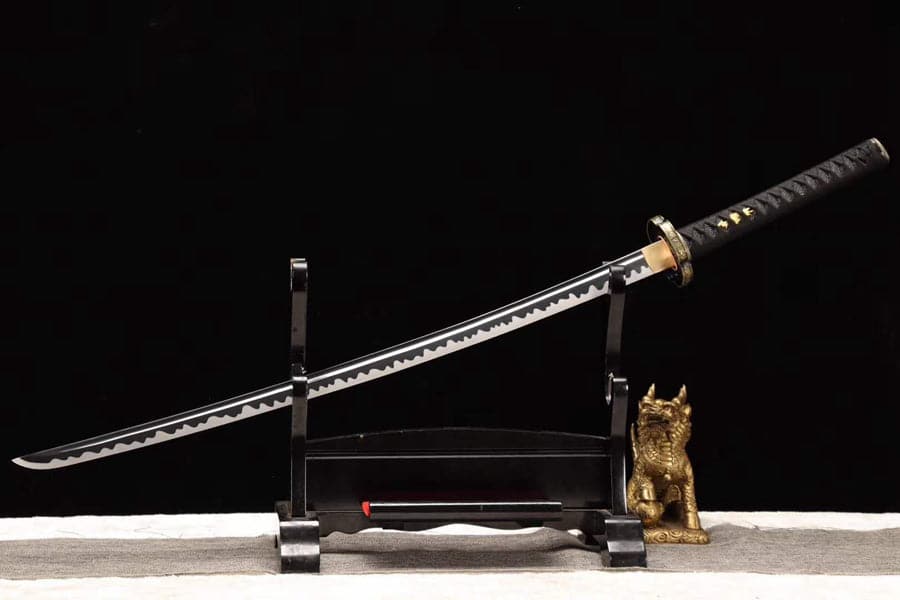 Hand Forged Japanese Samurai Katana Lion T10 Carbon steel Full Tang