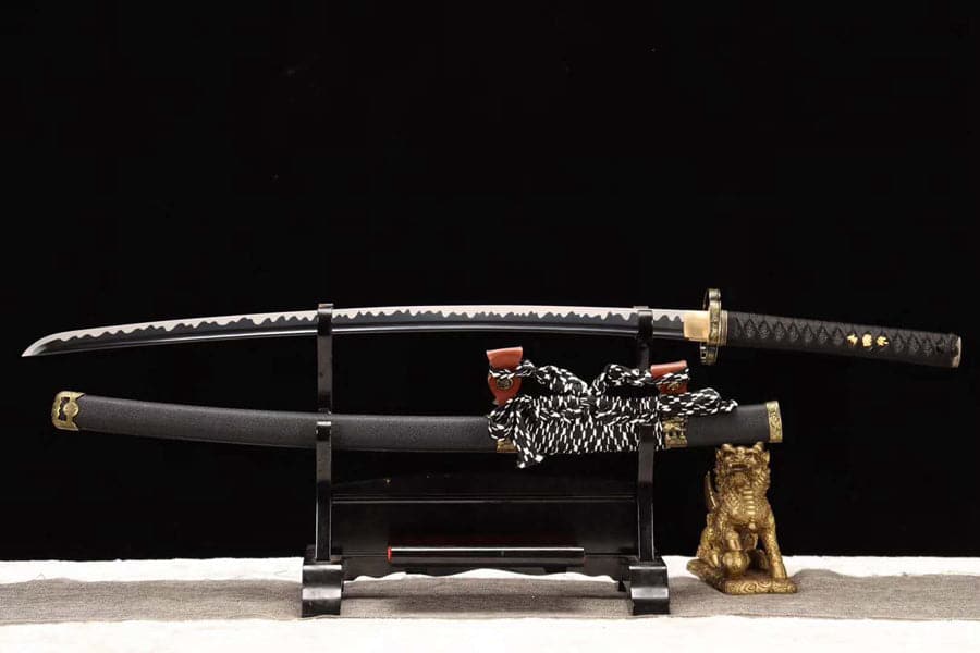 Hand Forged Japanese Samurai Katana Lion T10 Carbon steel Full Tang