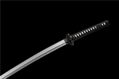 Hand Forged Japanese Samurai Katana Phantom Pattern Steel Full Tang