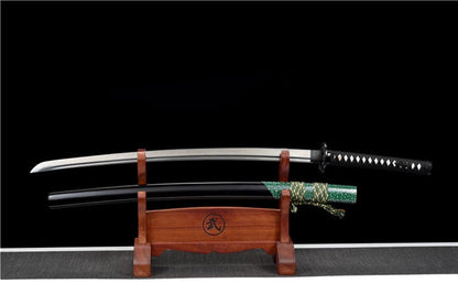 Hand Forged Japanese Samurai Katana Phantom Pattern Steel Full Tang