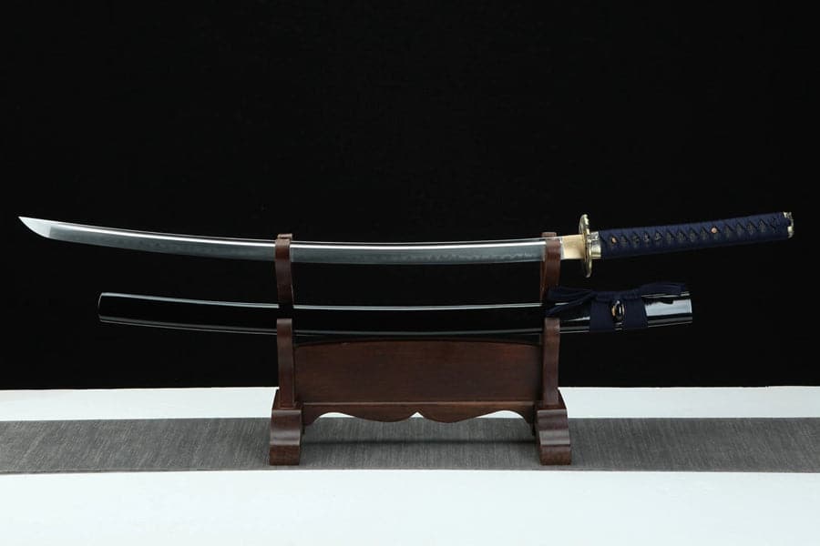 Hand Forged Japanese Samurai Katana Skeleton Specialty steel Turns the soil to burn blade fine grinding