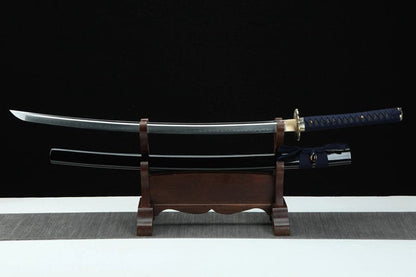 Hand Forged Japanese Samurai Katana Skeleton Specialty steel Turns the soil to burn blade fine grinding