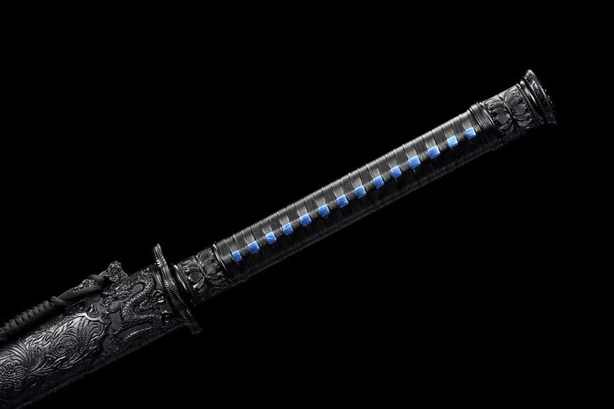 Handmade Butterfly Dance High Manganese Steel Chinese Sword With Blue Blade