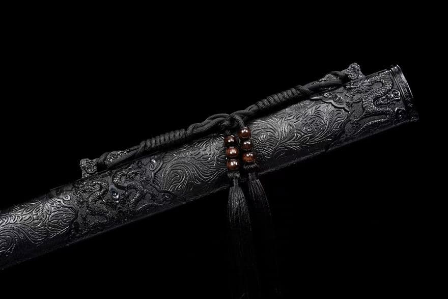 Handmade Butterfly Dance High Manganese Steel Chinese Sword With Blue Blade