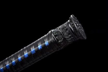 Handmade Butterfly Dance High Manganese Steel Chinese Sword With Blue Blade