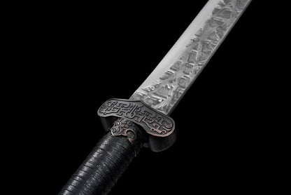 Handmade Destroy Heaven and Earth High Manganese Steel Chinese Sword