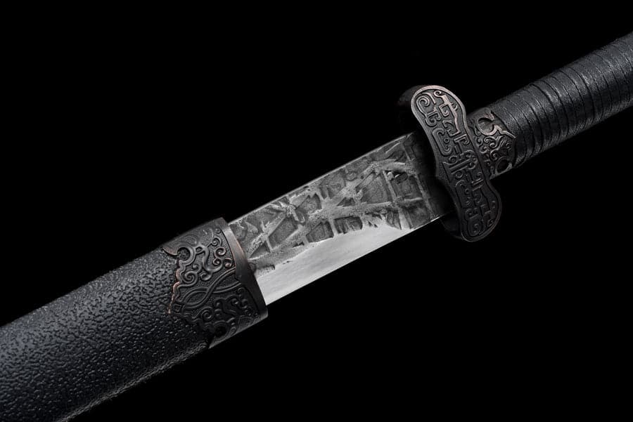 Handmade Destroy Heaven and Earth High Manganese Steel Chinese Sword