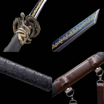 Handmade Devil Snake Chop Chinese Sword