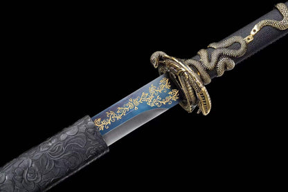 Handmade Devil Snake Chop Chinese Sword