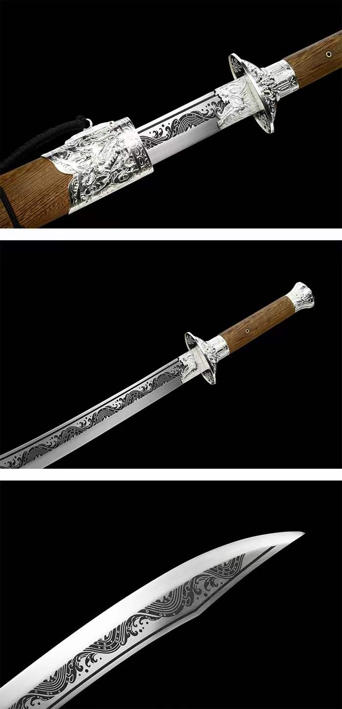 Handmade Dragon & Tiger Treasure Sword