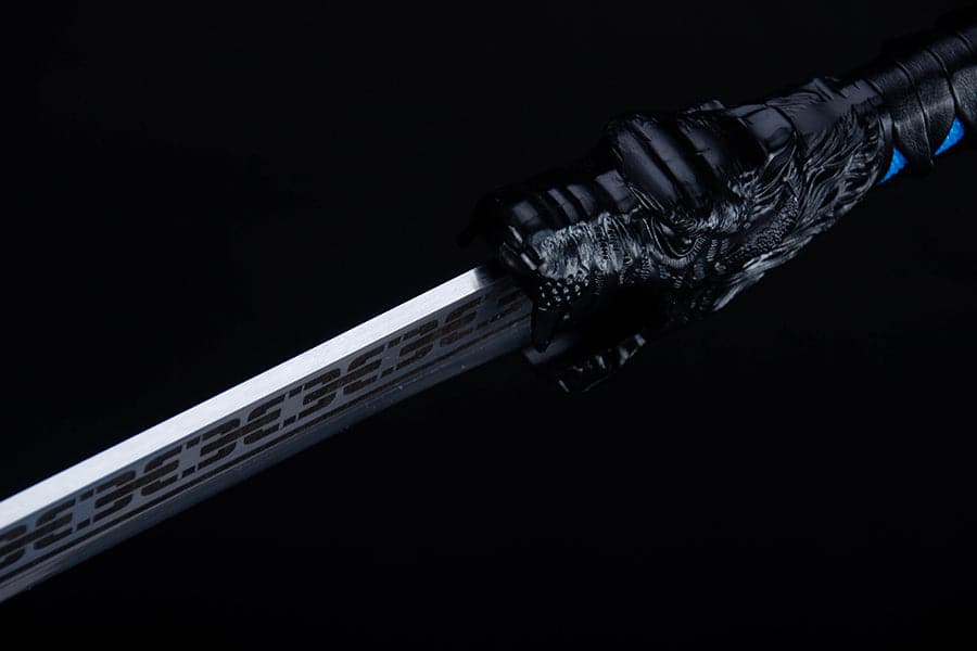 Handmade High Manganese Steel Devil Wolf Tang Sword