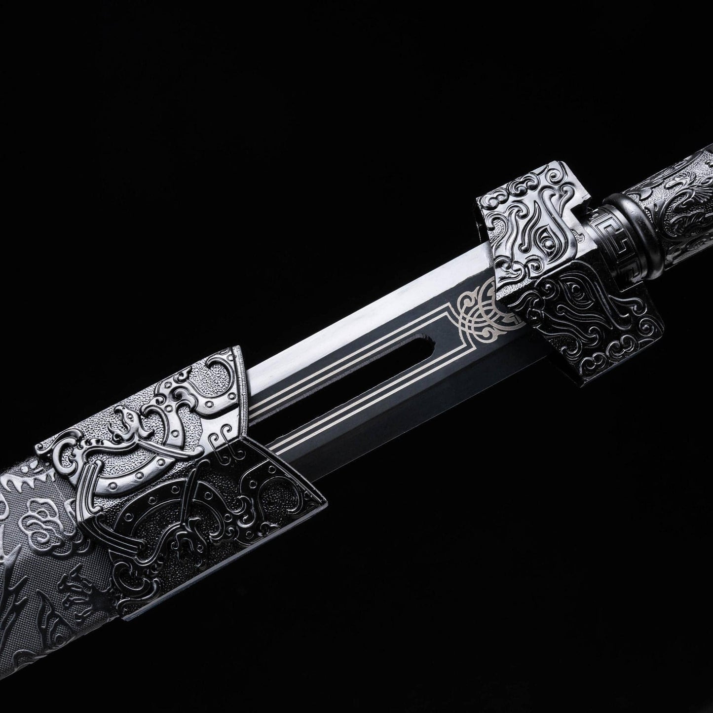 Handmade High-performance Manganese Steel Ice Psionic Chinese Sword