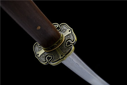 Handmade Japanese Tachi Odachi Clear Shadow Pattern Steel Imported rosewood