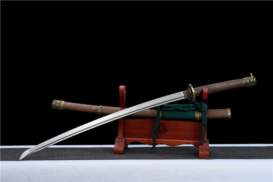 Handmade Japanese Tachi Odachi Clear Shadow Pattern Steel Imported rosewood