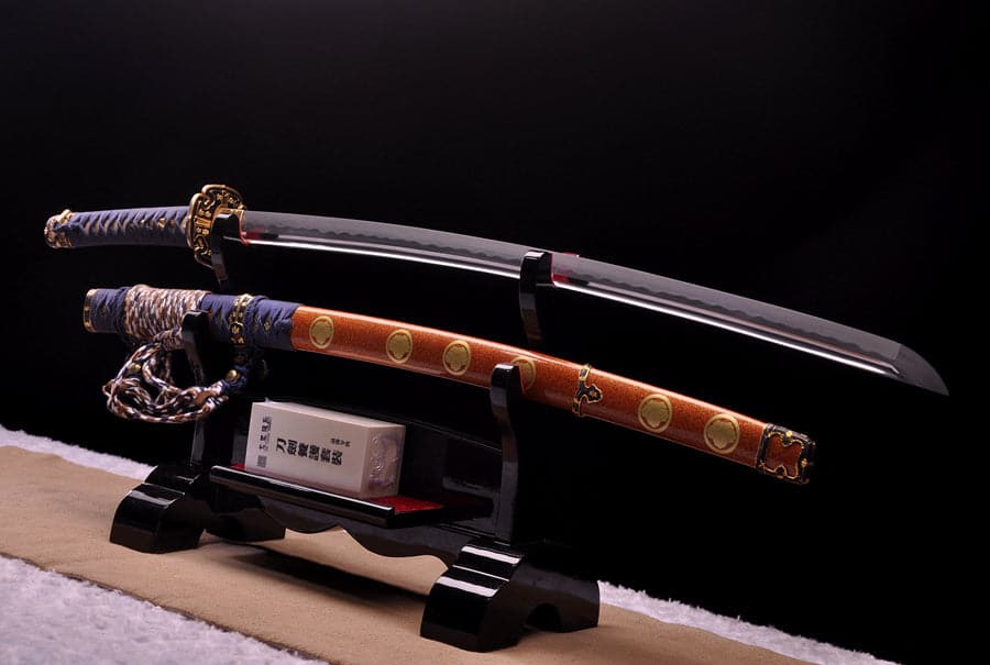 Handmade Japanese Tachi Odachi Emperor Tamahagane Finish polishing