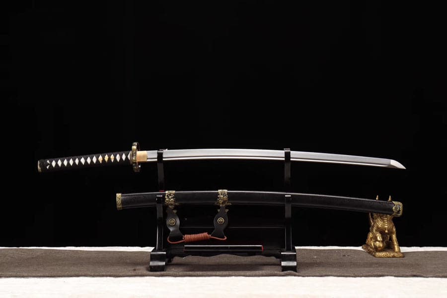 Handmade Japanese Tachi Odachi Hidden Front 9260 Spring Steel