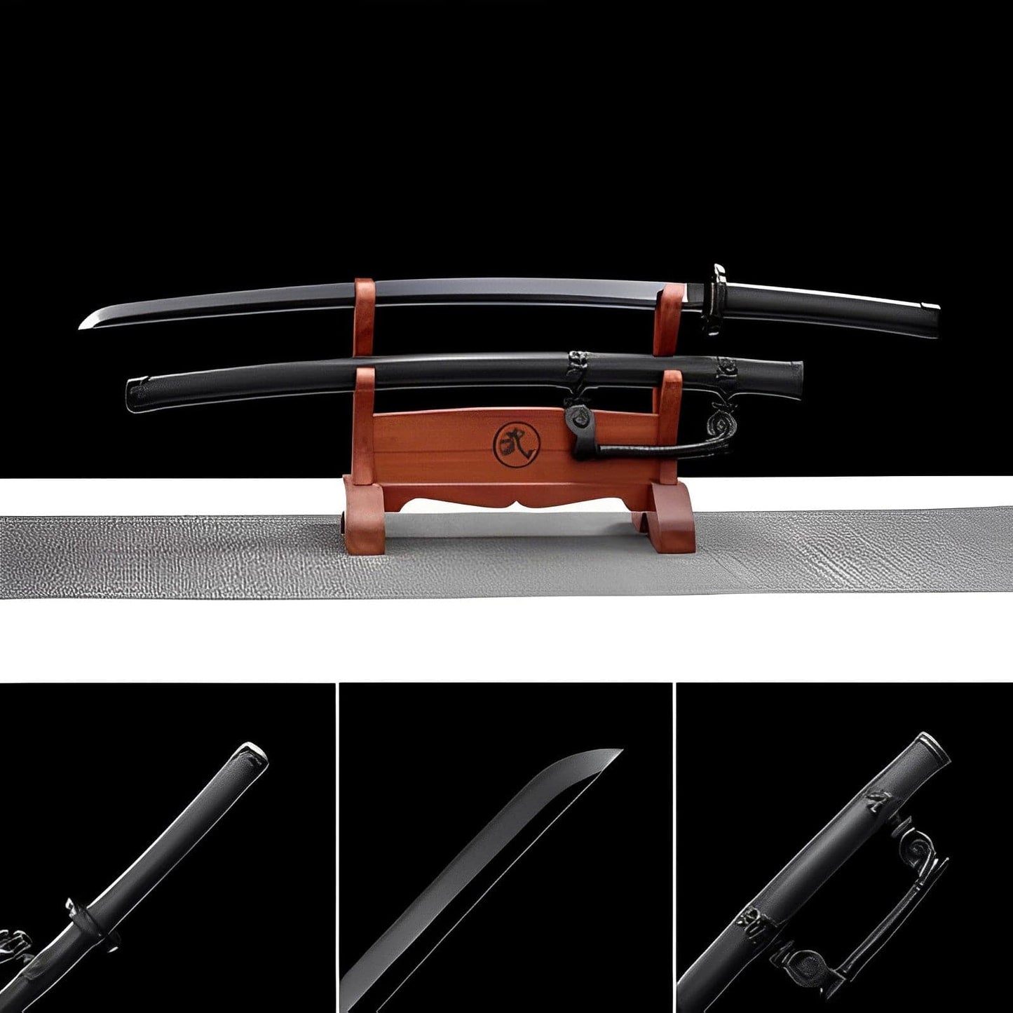 Handmade Japanese Tachi Odachi High Manganese Steel Blade blackening process