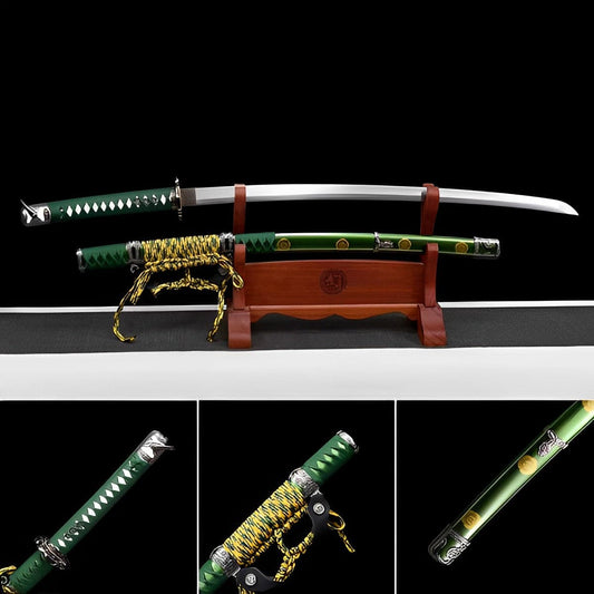 Handmade Japanese Tachi Odachi Ikeda High Performance 9260 Spring Steel Alloy Sakura Fittings