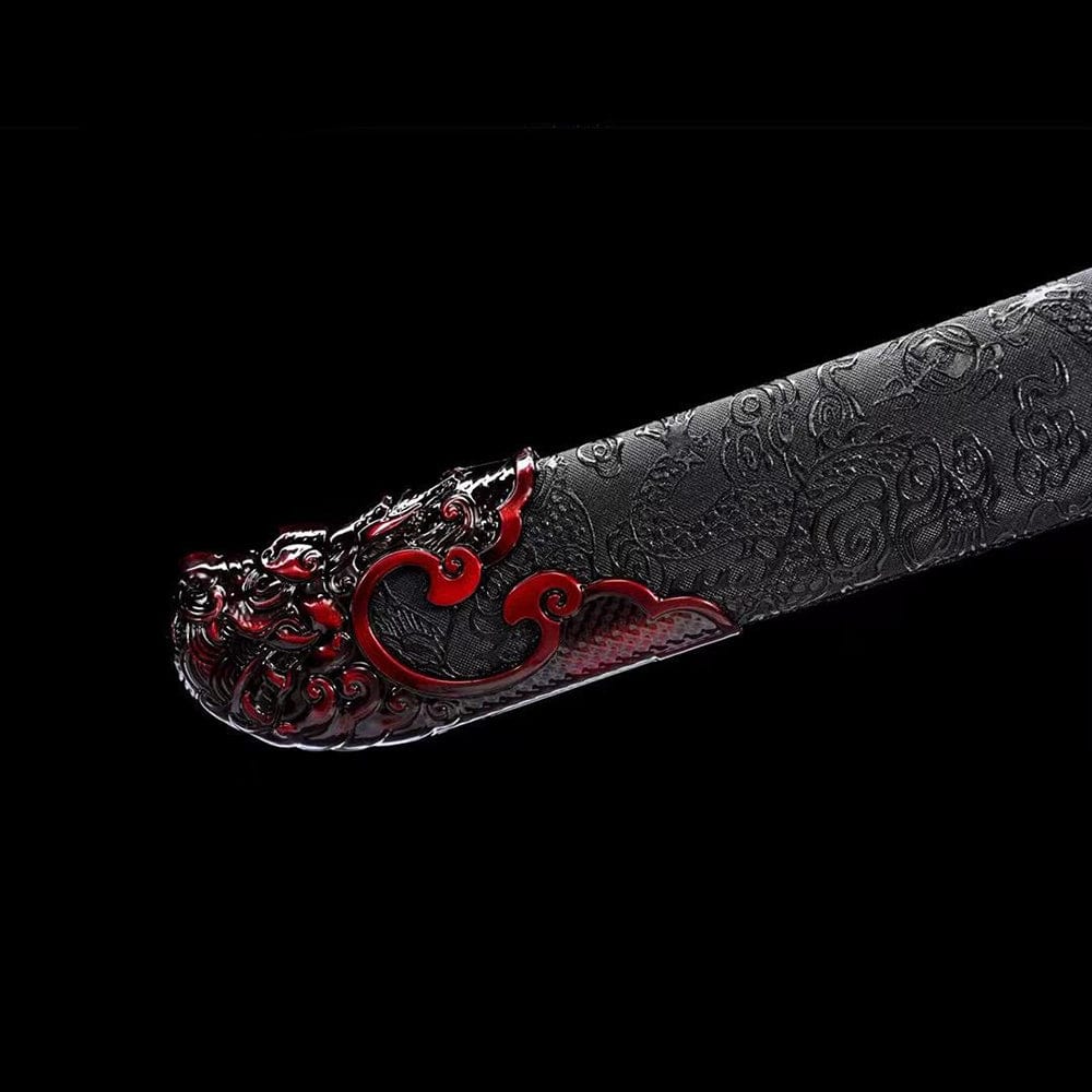 Handmade Red Blood Chinese Sword