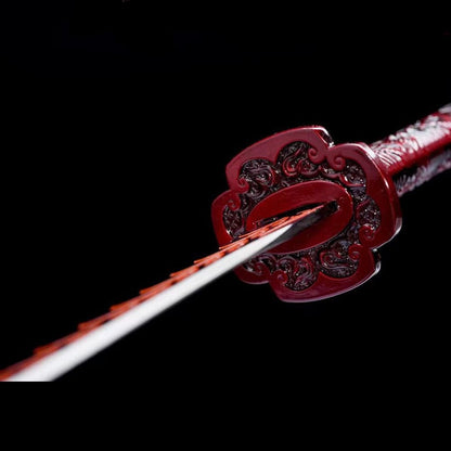 Handmade Red Blood Chinese Sword