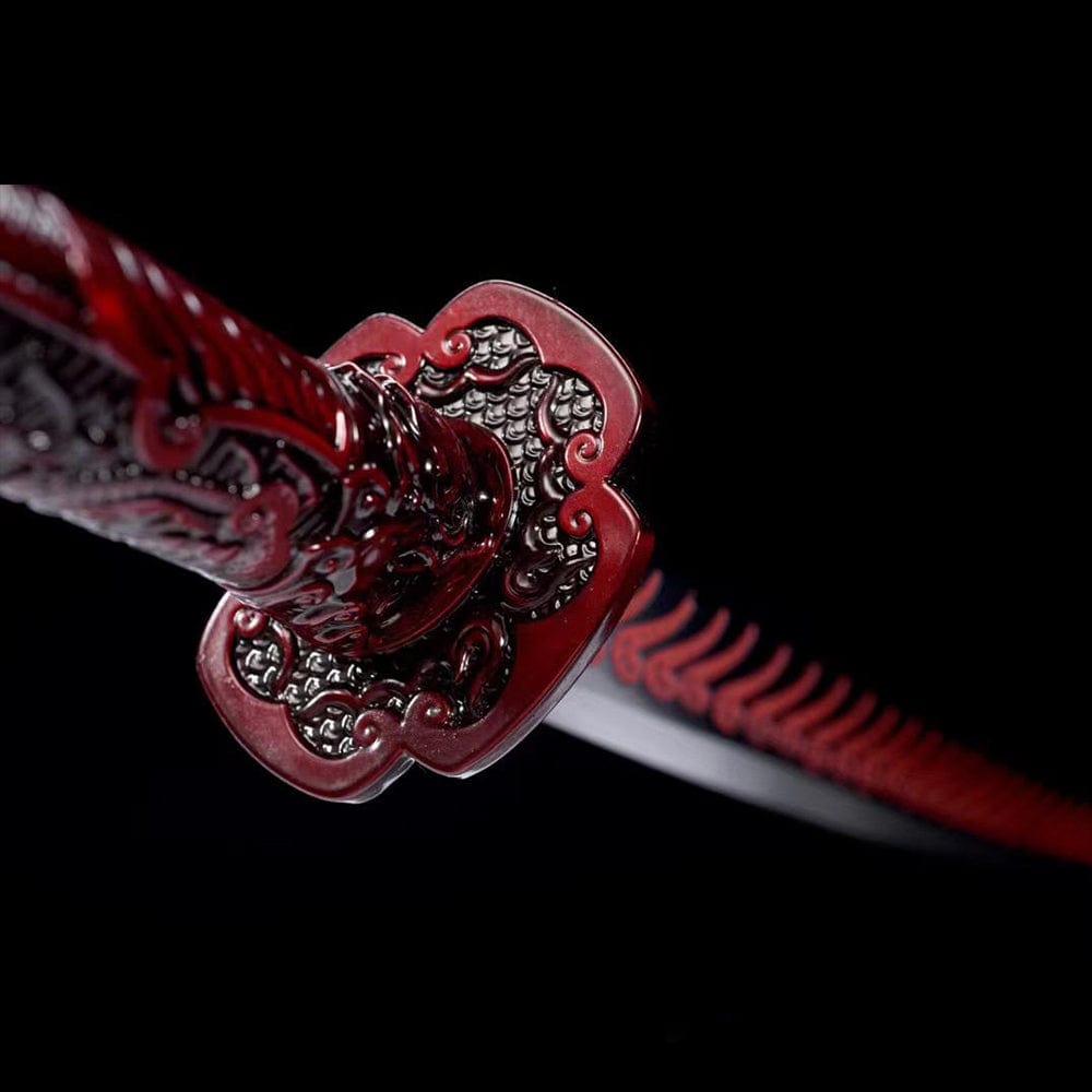 Handmade Red Blood Chinese Sword