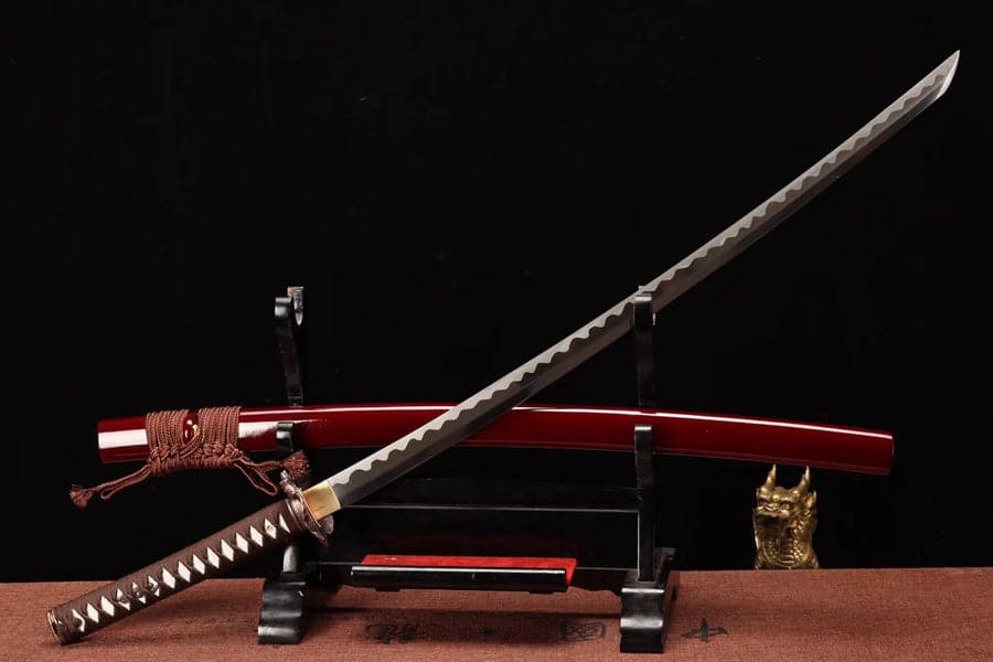 Handmade Rurouni Kenshin Reverse Blade Sword T10 Turns the soil to burn blade