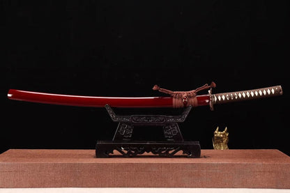 Handmade Rurouni Kenshin Reverse Blade Sword T10 Turns the soil to burn blade