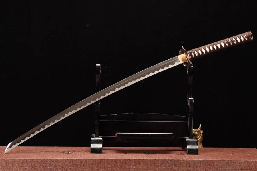 Handmade Rurouni Kenshin Reverse Blade Sword T10 Turns the soil to burn blade